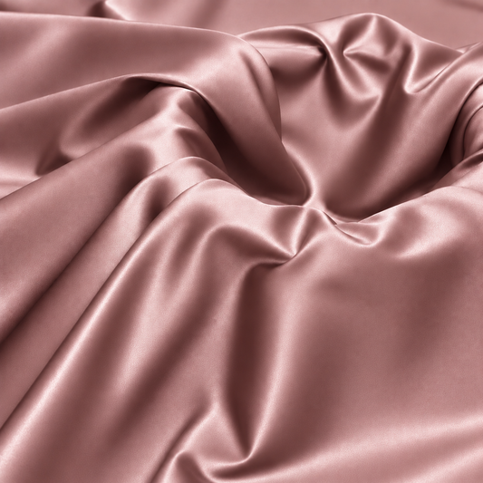 Dusty Rose Luxury Silk | Polyester Textile Trading