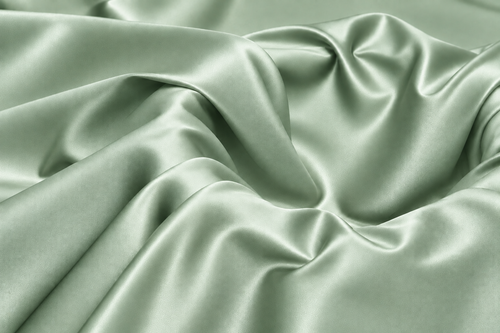 Pale Sage Green Classic Silk | Polyester Textile Trading