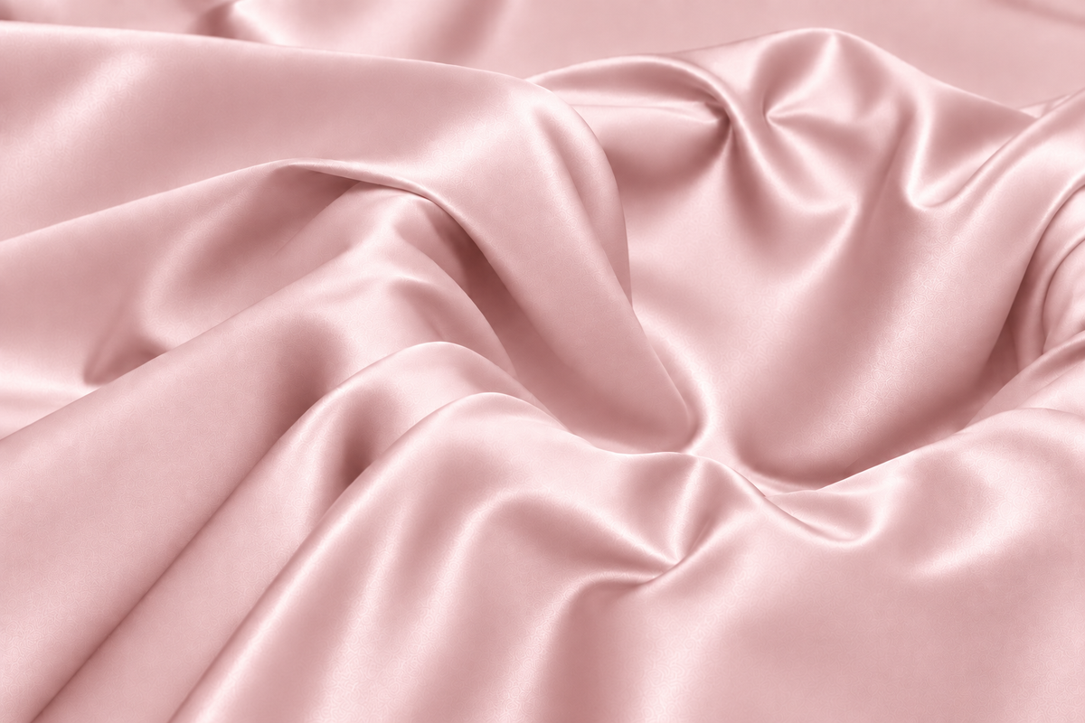 Blush Pink Classic Silk | Polyester Textile Trading