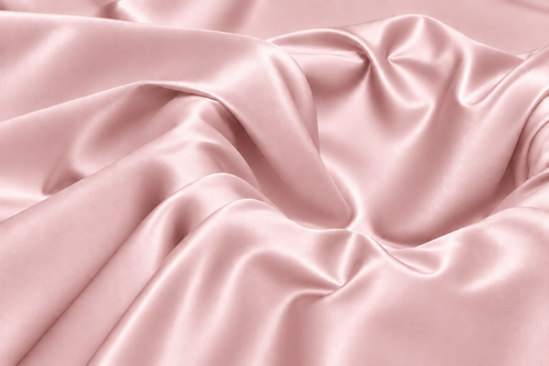Blush Pink Classic Silk | Polyester Textile Trading