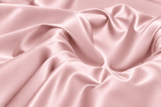 Blush Pink Classic Silk | Polyester Textile Trading