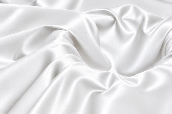 White Classic Silk | Polyester Textile Trading