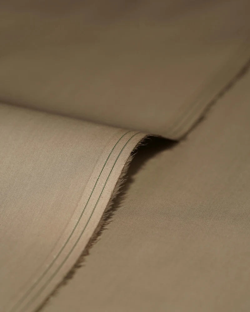 Premium Cotton Suit –  Khaki| Polyster Textile Trading