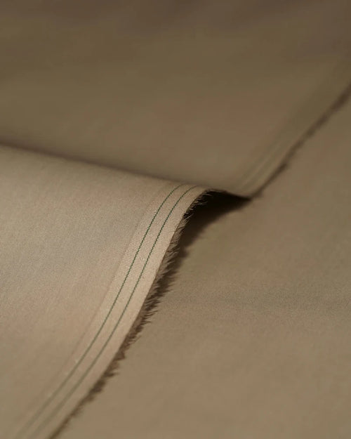 Premium Cotton Suit –  Khaki| Polyster Textile Trading