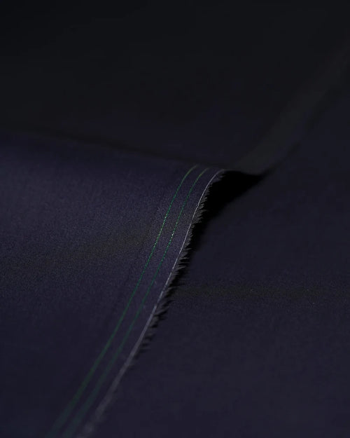 Premium Cotton Suit – Navy Blue | Polyster Textile Trading